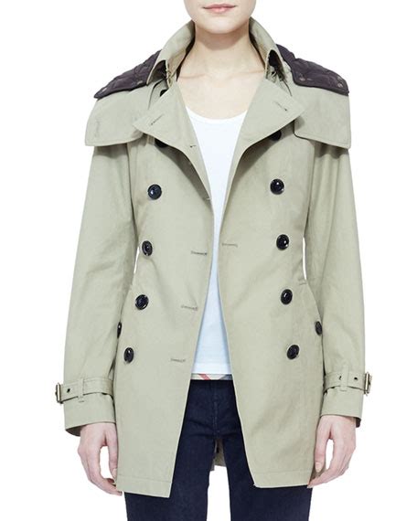 burberry brit trench with removable quilted warmer